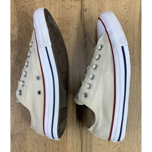 CONVERSE Chuck Taylor ALL STAR OX 159485F Low Top Natural Ivory Sz M6.5 Wm 8.5 - Picture 11 of 14